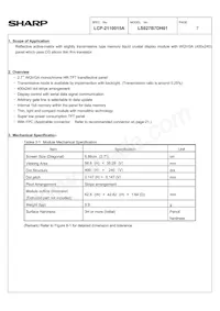 LS027B7DH01-DU Datasheet Page 9