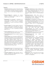 LT E67C-U1V2-35-1-30-R33-Z Datasheet Page 20