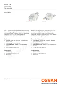 LT PWSG-ABBB-36-45-20-R18-XX Datasheet Cover