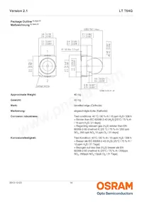 LT T64G-DAFA-29-0-20-R33-Z Datasheet Page 14