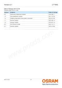 LT T64G-DAFA-29-0-20-R33-Z Datasheet Page 21