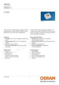 LT T673-Q1Q2-35-0-10-R18-Z-VL Datasheet Cover