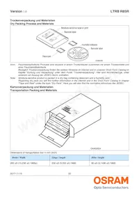 LTRBR8SR-8A7B-0117-0-0-R18-ZP Datasheet Page 22