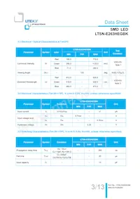 LTSN-E263HEGBK Datasheet Page 4