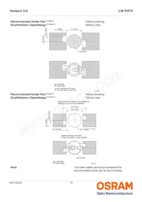 LW P473-Q2S1-FK0PM0-3B5A-F Datasheet Pagina 13