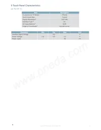 MOP-TFT320240-35G-BLM-TPC數據表 頁面 5