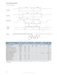 MOP-TFT320240-35G-BLM-TPC Datasheet Pagina 9