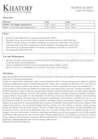 PLAL0133 Datasheet Page 3