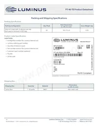 PT-40-G-L51-MPJ Datasheet Pagina 13