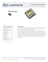 SBR-90-R-R75-HM101 Datasheet Cover