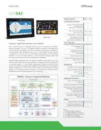 SIM543-A01-C45ALM-05 Datasheet Cover