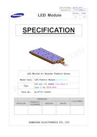 SL-P7T2F32MBKI Datasheet Cover