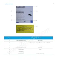 SL-P7T2W585BGL Datasheet Page 13