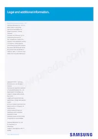 SL-PGQ2W53MBWW Datasheet Pagina 15