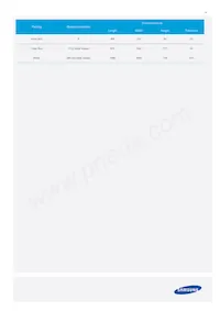 SL-PGR1W27MBWW Datasheet Page 13