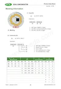 SMJE-2V08W1P3-8B-GA Datasheet Page 20