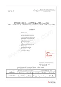 TCG104SVLQAPNN-AN20 Datasheet Cover