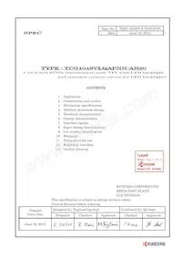 TCG104SVLQAPNN-AN20 Datasheet Copertura