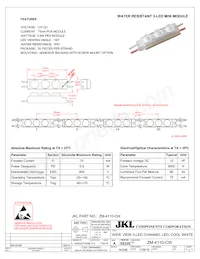 ZM-4110-CW Datasheet Cover