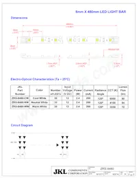 ZRS-8480-CW Datasheet Page 2