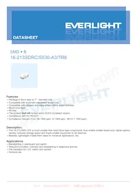 16-213SDRC/S530-A3/TR8 Datasheet Cover