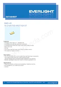 16-219A/T2D-AR2T1QY/3T Datasheet Cover