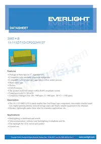 19-113Z/T1D-CP2Q2HY/3T Datasheet Cover