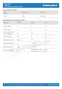 19-213SUBC/S400-A5/S208-2/TR8 Datasheet Page 2