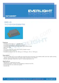 19-213SYGW/S5888/TR8 Datenblatt Cover