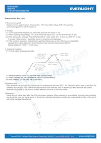 19-213SYGW/S5888/TR8 Datasheet Pagina 9