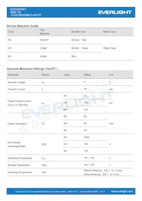 19-237/R6GHBHC-A07/2T Datasheet Pagina 2