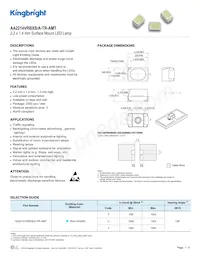 AA2214VRBXS/A-TR-AMT Datenblatt Cover