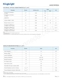 AA3021VRCBS/A Datasheet Page 2