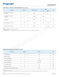 AA4008VRBB1S 데이터 시트 페이지 2