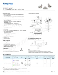 APFA3011-AK13/F Datasheet Copertura