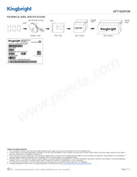 APT1608PGW Datenblatt Seite 4