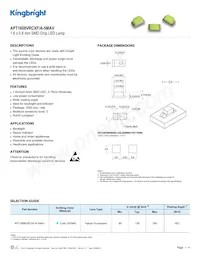 APT1608VRCXF/A-5MAV Datenblatt Cover