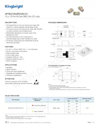 APTB3212SURKCGKC-01 Datasheet Cover