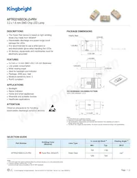 APTR3216SECK/J3-PRV Datasheet Cover