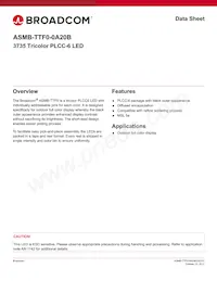 ASMB-TTF0-0A20B Datenblatt Cover