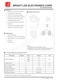 BL-HBGGAJA32N Datasheet Cover