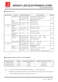 BL-HGE37A-AV-TRB Datasheet Page 5