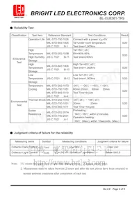 BL-XUB361-TR9 Datasheet Page 4