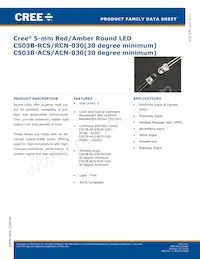 C503B-RCN-CYAZAAA1-030 Datasheet Cover