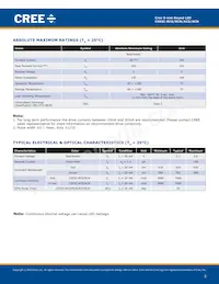 C503C-RCS-CYCZAAA1 Datasheet Page 2