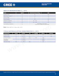 C535A-WJN-CU0V0231 Datasheet Pagina 2