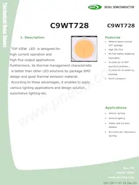 C9WT728S Datasheet Pagina 3