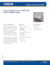 CLM1S-GKW-CTBVB7A3 Datasheet Cover