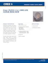 CLM2B-AEW-CZ0B0353 Datasheet Cover