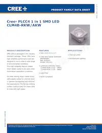CLM4B-AKW-CWAXB263 Datenblatt Cover